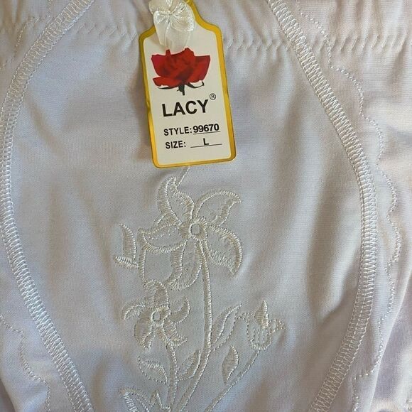 Lacy assorted embroidery design print Underwear L - Picture 13 of 16